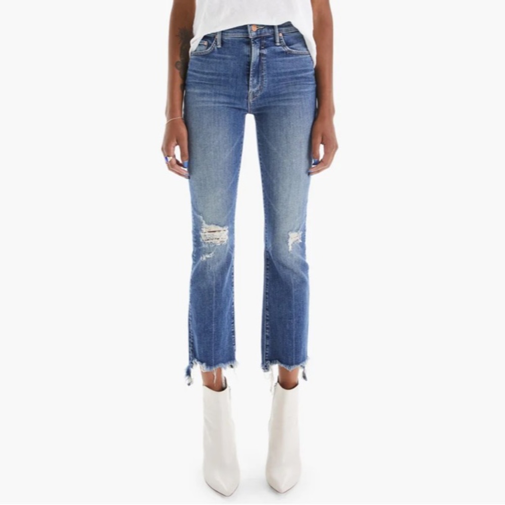 MOTHER. The insider crop step chew in dancing on coals size 26.